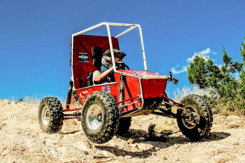 Baja racing vehicle