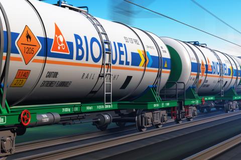biofuel tanker train