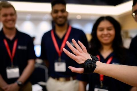 University of Arizona engineering capstone project for a carpal tunnel treatment brace