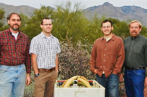 research team group shot