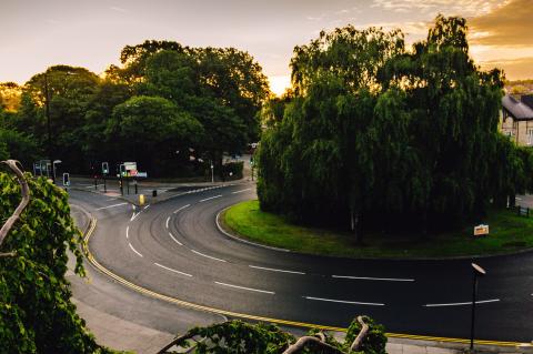 traffic roundabout