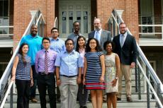 Jim Field and Grad Students